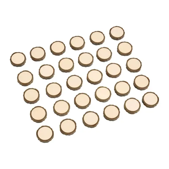 Kaplan Early Learning Company Magnetic Write-On Wood Cookies - 30 Pieces {4}