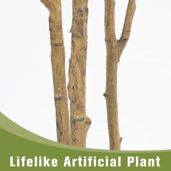 Olive Trees Artificial Indoor 6ft 1Pack - Artificial Plants with White Pot - Artificial Tree for Home Office Living Room Corner {4}