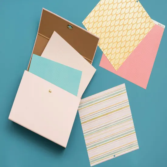 We R Accordion Storage For Paper 12"X12"-Pink {3}