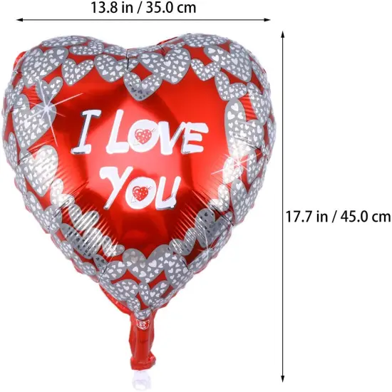 I Love You Balloons,Valentine Engagement Wedding Party Decorations,10Pcs {2}