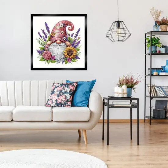 5D Special Shape Diamond Art Kits for Beginners, Gnomes Diamond Painting Kits for Adults {2}