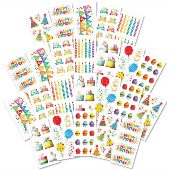Birthday Decorative Sticker Bundle {1}