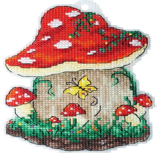 Fungus houseCounted cross stitch kit 8045A {2}