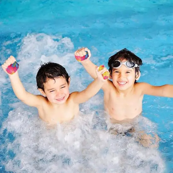 4E&rsquo;s Novelty 24 Pack Water Bomb Splash Balls 2" Mini Water Absorbent Balls for Pool Beach Toys Party Favors for Kids Teacher school party {5}