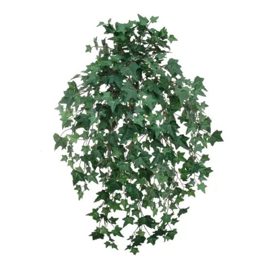 English Ivy Bush w/ 530 Silk Leaves 33" Long - 2 PACK {1}