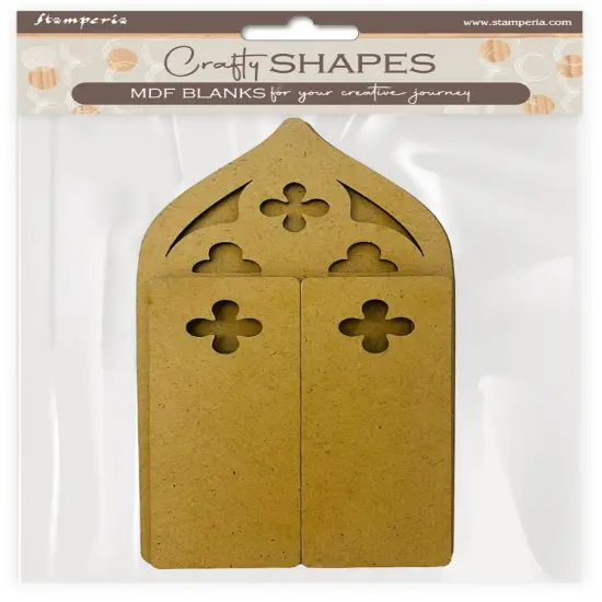 Stamperia Crafty Shapes-Venice City of Art window {1}