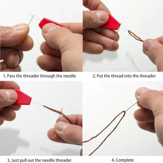 32 Skeins Black to White Gradient Grey Brown Embroidery Floss, Cross Stitch Threads Friendship Bracelets Floss with 12 Floss Bobbins, 2 Embroidery Needles and Needle Threader {2}