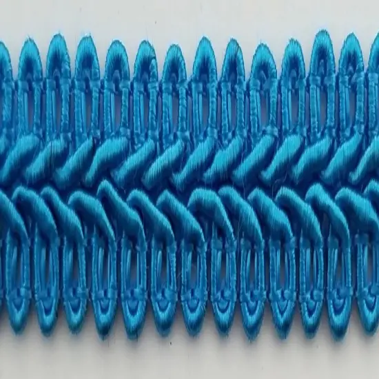 1/2" Chinese French Braid Gimp Trimming - 12 Continuous Yards - Many Colors! Turquoise {1}