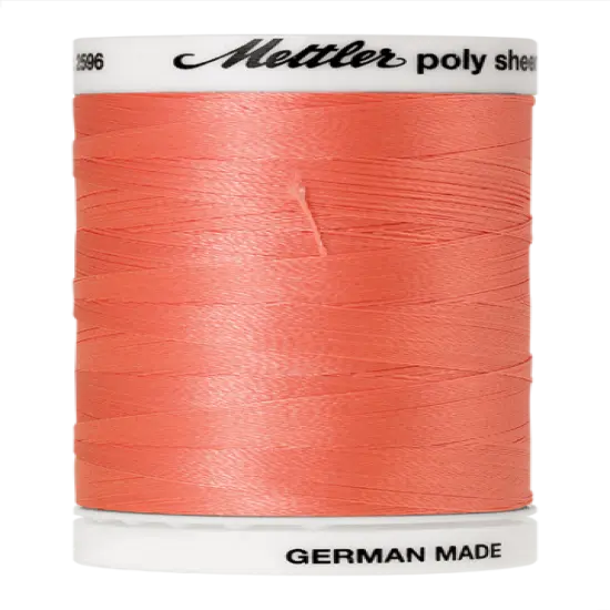 Coral (2596-1532) | Poly Sheen (800M / 875Y) | Mettler Thread {1}