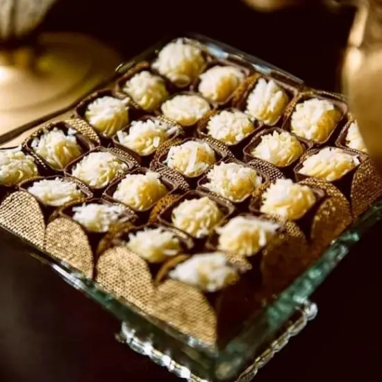 Handmade Fabric Truffle Cups Truffle Wrappers {5}