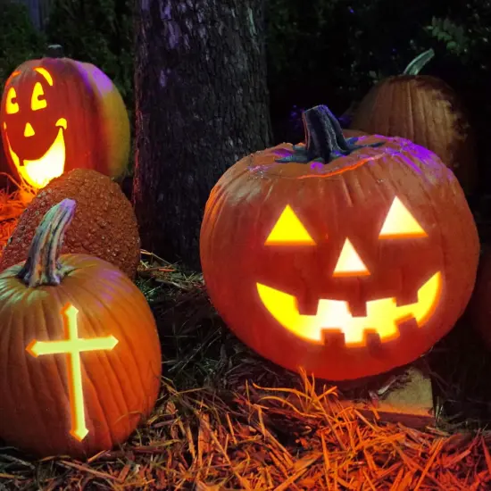 Halloween Paint Stencil for Painting on Wood Ornaments Wood Slice(Halloween) {3}