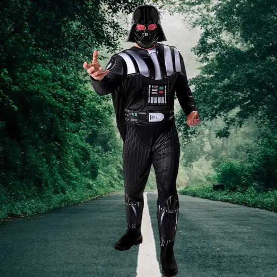 Darth Vader Adults Qualux Costume Star Wars Character Outfit {1}