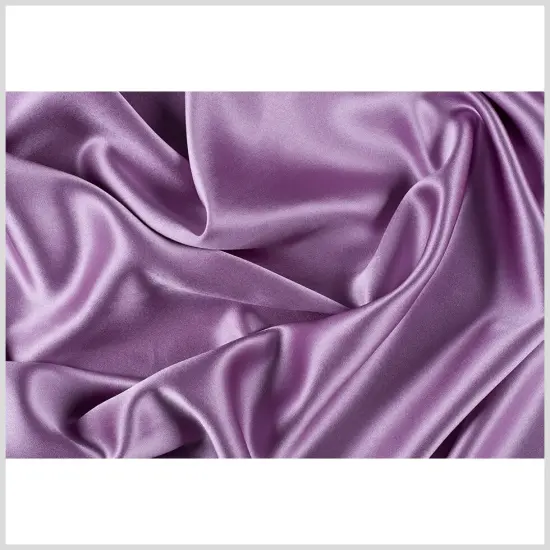 1 Yard Regal Orchid Silk Crepe Back Satin Opulent Lustrous Soft Draped Fabric 44 inch Width {3}