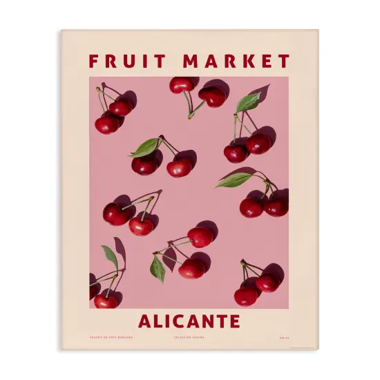 Stupell Industries Fruit Market Cherries Canvas Wall Art Design by Reinders {1}