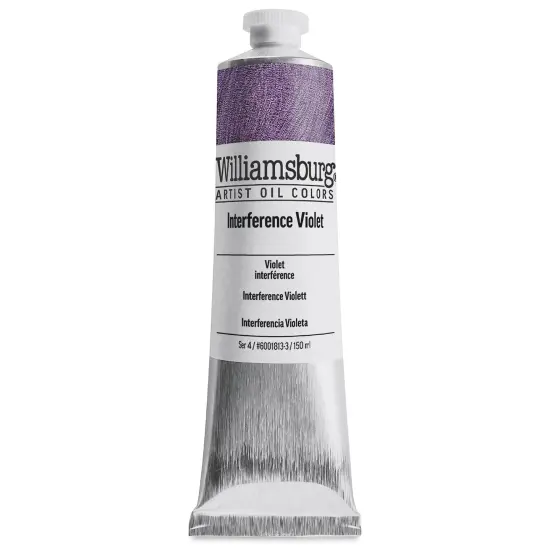 Williamsburg Handmade Oil Paint - Interference Violet, 150 ml tube {2}