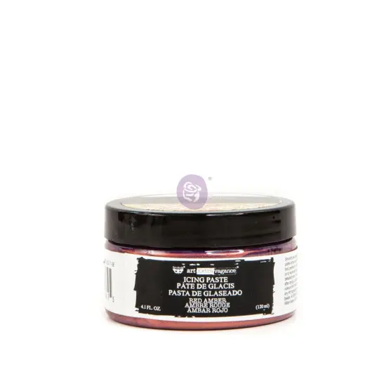 Art Extravagance Icing Paste-Red Amber 4oz (120ml) {1}