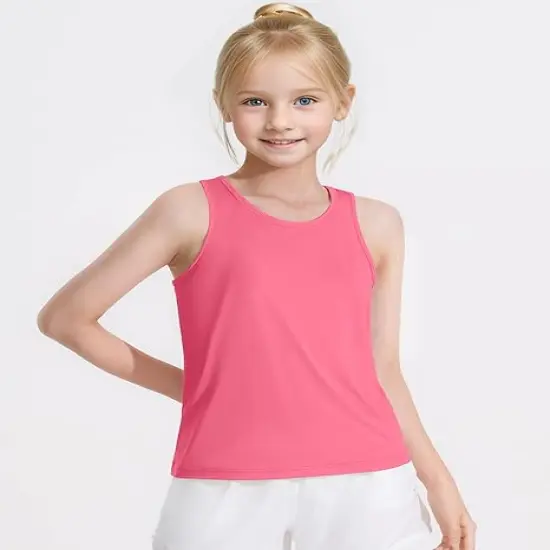 LAT&reg; Girls' Relaxed Tank GRAPHITE HEATHER {4}