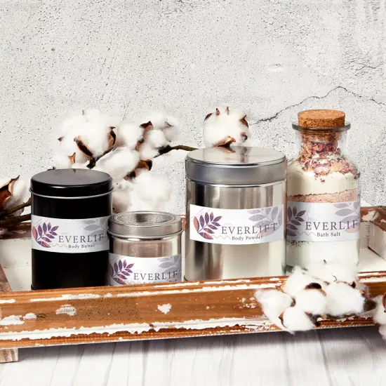 Avery Glossy White Rectangle Labels with Sure Feed, 5/8" x 3" {3}