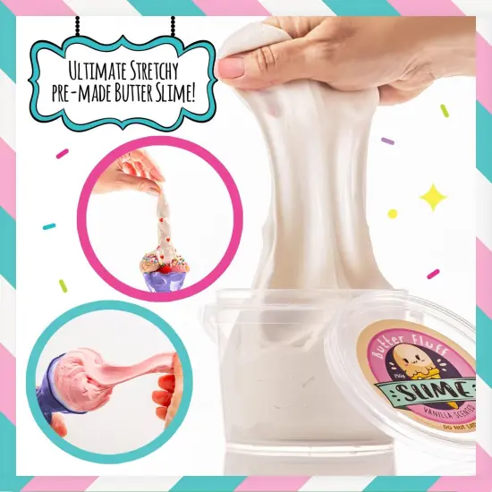 Ice Cream Slime Kit for Girls Playshop to Make Fun Pink & Sweet Slime Ice Cream/ Waffle Toys - Girl Gift Idea {3}