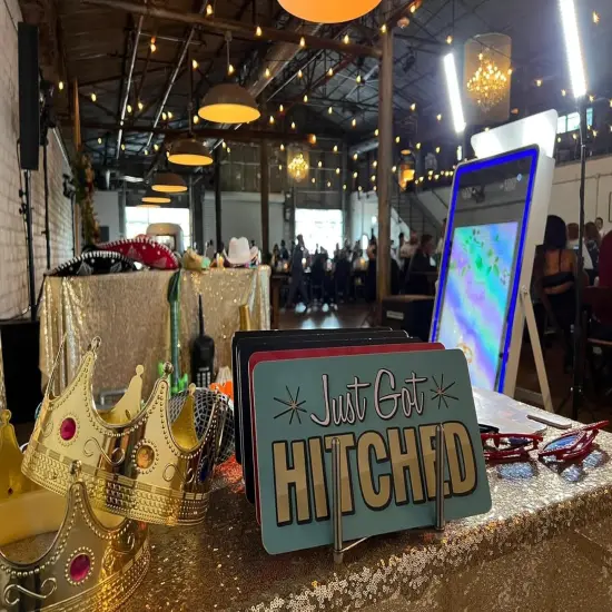 Photo Booth Props Wedding Parties Decorations Set DIY Water Proof Photo Booth Great Addition to Any Photo Booth Rental Fun Photo Booth Props, 6 Count PVC Photo Booth {3}