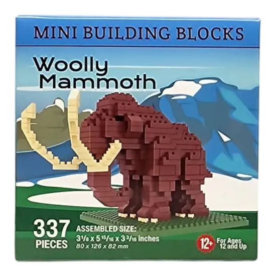 Mini Building Blocks - Wooly Mammoth {1}