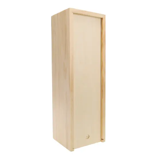 WE Games Wood Block Stacking Party Game That Tumbles Down when you play - Includes 12 in. Wooden Box and die {6}