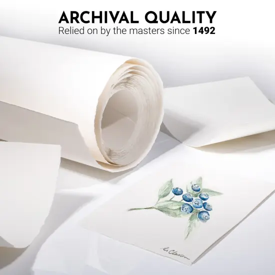 Arches Aquarelle Rough Watercolor Roll 44.5"X10yds- 140lb {5}