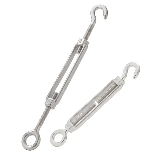 82-Foot Outdoor Light Hanging Kit with 2mm Vinyl-Coated Stainless Steel Rope and Mounting Hardware Silver {5}