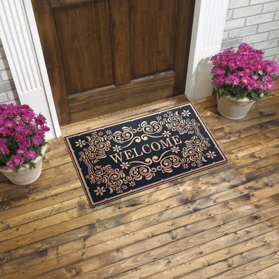 18''x28'' Valentini Door Mat - 2 Colors! Silver {3}