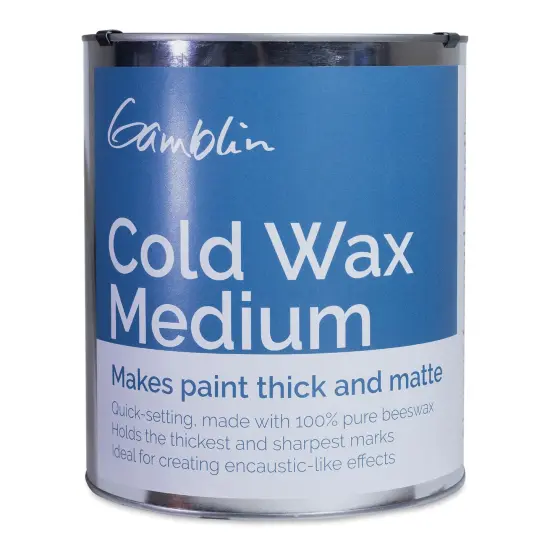 Gamblin Cold Wax Medium - 128 oz can {1}