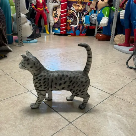 Egyptian Mau Cat Life Size Statue {6}