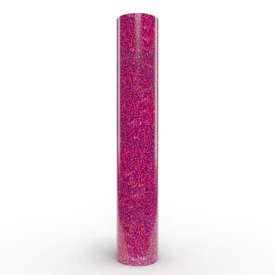 Siser&reg; Holographic Heat Transfer Vinyl, 11.8" x 60" Fuchsia {1}