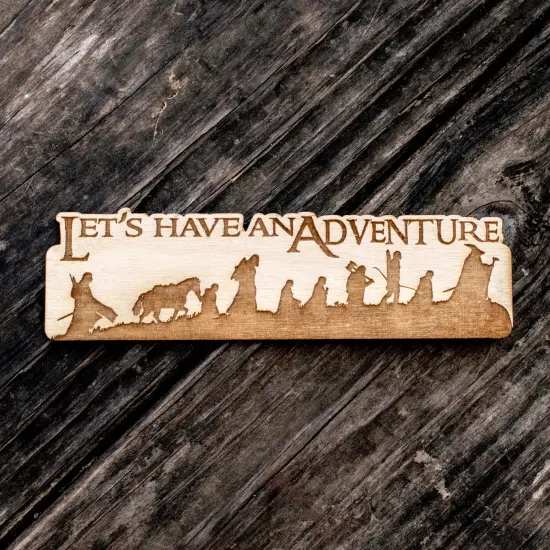 Bookmark - Let's Have an Adventure {3}
