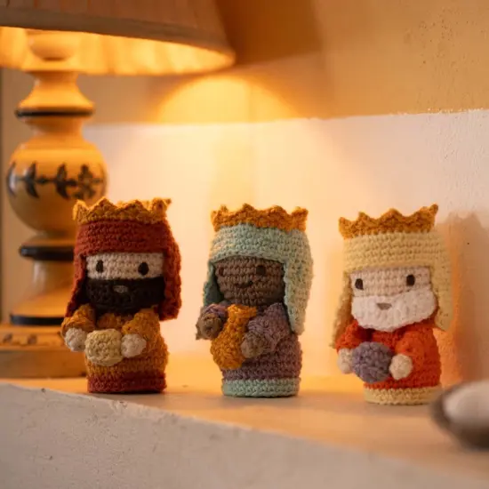 Hoooked DIY Crochet Kit-BelemNativity Scene Set {3}