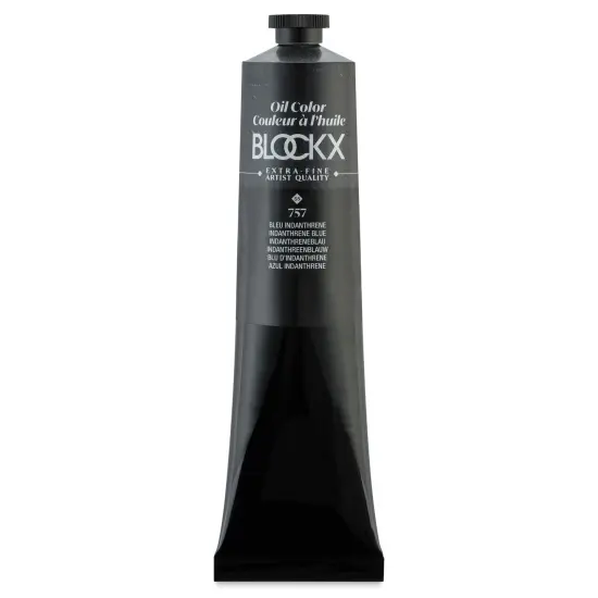 Blockx Artist Oil Color - Indanthrene Blue, 200 ml tube {1}