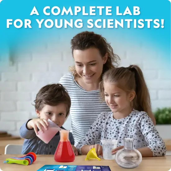 National Geographic Kids Junior Chemistry Set - Complete Early Learning Lab Kit with 50 Science Experiments for Kids and 20+ Lab Tools, Kids Chemistry Set, Science Experiments for Kids 4-6 {1}