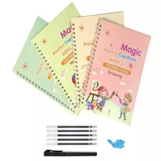 Magic Practice Copybook for Kids Children Handwriting Reusable Calligraphy Book {3}