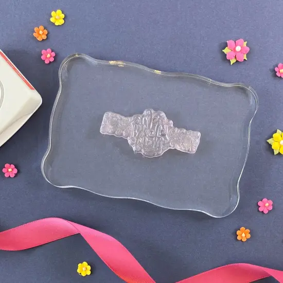 Tonic Studios Acrylic Stamping Block-4"X6" {7}