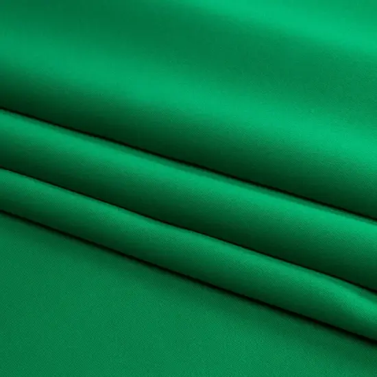 1 Yard Kelly Green Stretch Silk Charmeuse Fabric Lightweight Smooth Solid Material 41 inch Width {1}