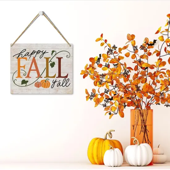 Rustic Farmhouse Fall Signs (Happy Fall) {4}