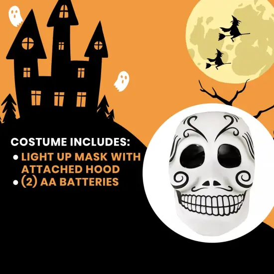 Dia De Los Muertos Adult Costume Mask {6}