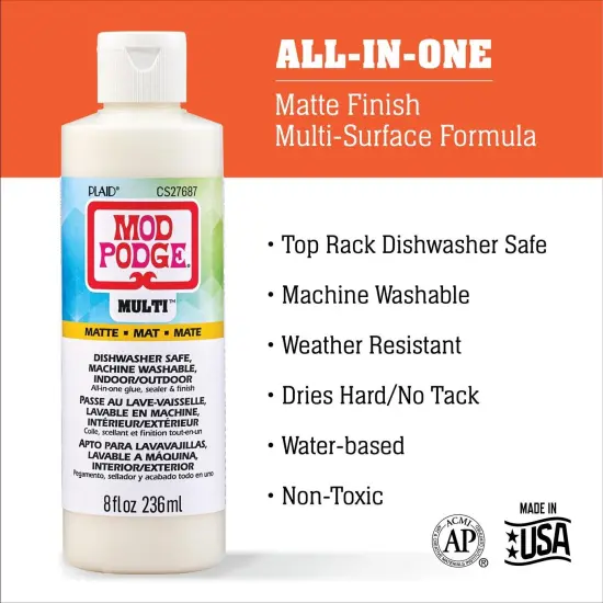 Mod Podge Multi-Purpose Sealer Matte Finish-8oz {5}