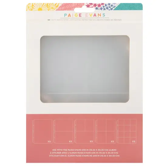 Paige Evans Adventurous Album Refills 25/Pkg-Use With 6X8 Album {1}