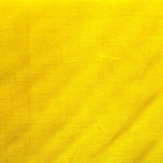 1 Yard Cotton Voile Fabric Solid Yellow 40/42" Width Lightweight Apparel Fabric {1}