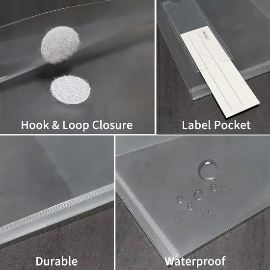 Plastic Clear Envelopes -12 {4}