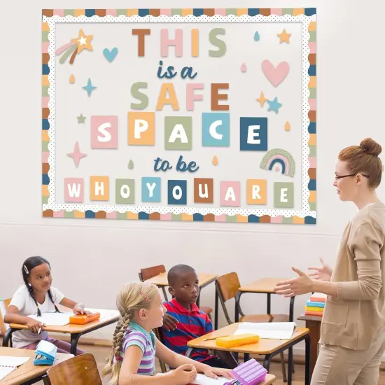 Boho Positive Bulletin Board Set {4}