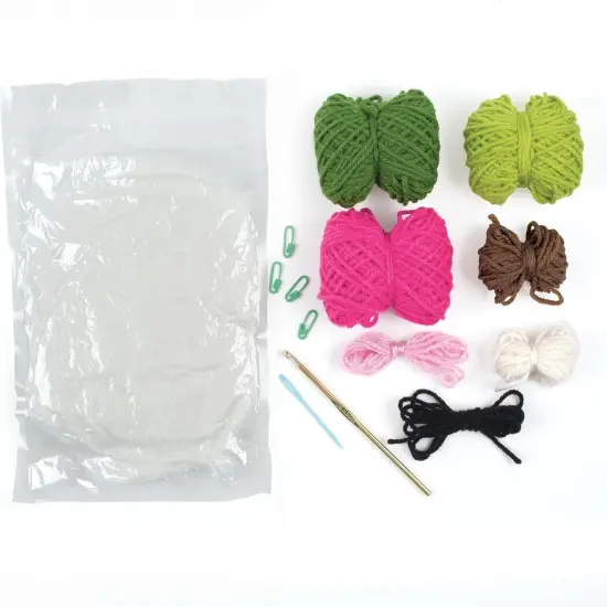 Avocado and Strawberry Stuffie Learn to Crochet Kit {2}