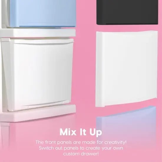 Plastic Drawer Storage Organizer, 4-Drawers {5}