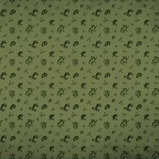 Paper House Harry Potter Double-Sided Cardstock 12"X12"-Harry Potter Parchment Tags {4}