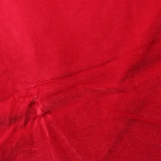 5 Yard Cotton Velvet Upholstery Drapery Fabric 60 Inches Width Red {1}